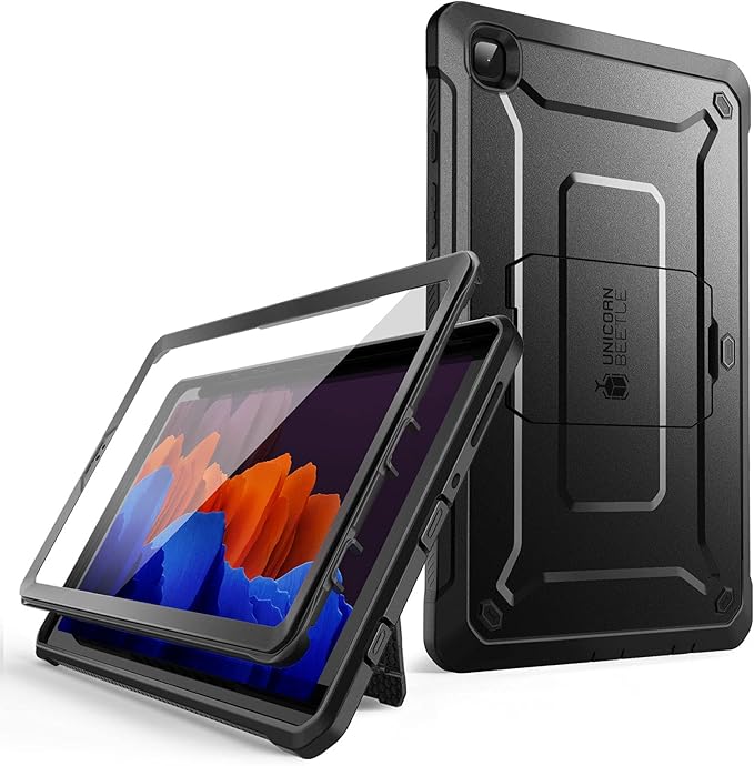 SUPCASE for Galaxy Tab A7 Lite Case (Unicorn Beetle Pro) [Built-in Screen Protector &amp Stand] Heavy Duty Rugged Shockproof Protective Tablet Case for Samsung Galaxy Tab A7 lite 8.7 Inch (2021) Bl