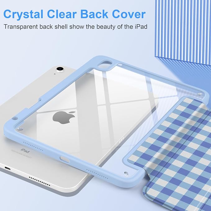 Blue White Check
