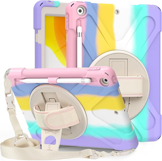 Shield Armor Pastel Rainbow