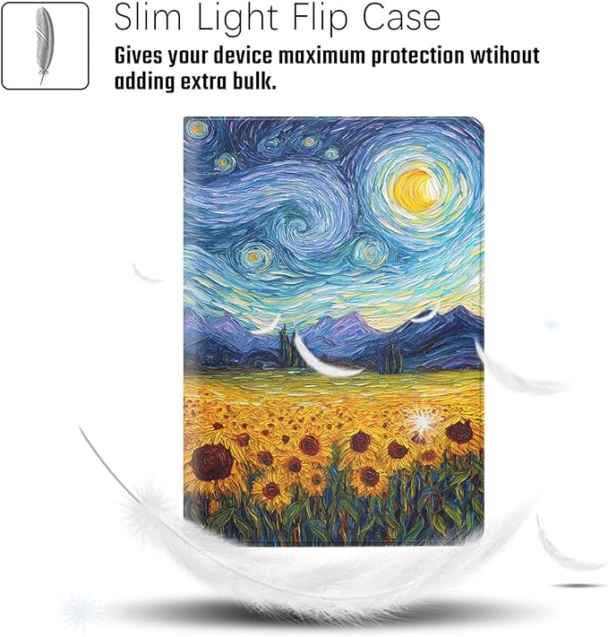 Van Gogh Starry Sky Sunflower