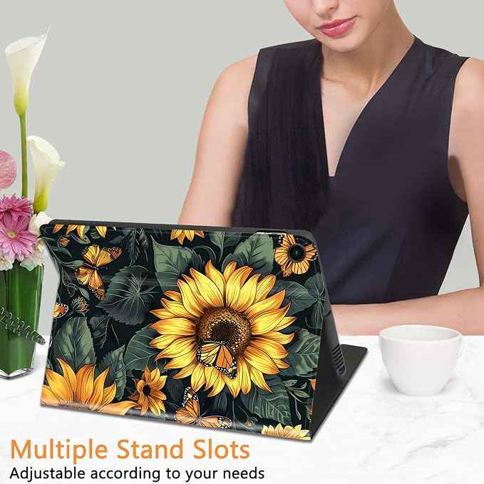 Sunflowers and Butterflies