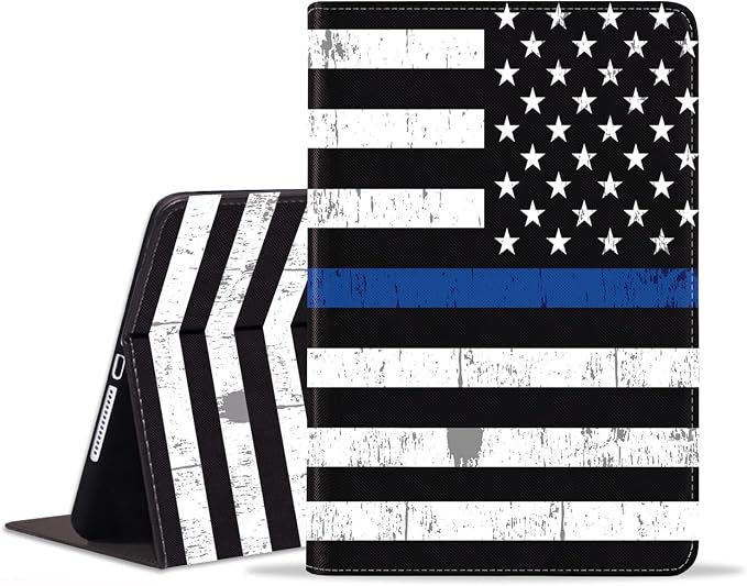 Thin Blue Line American Flag