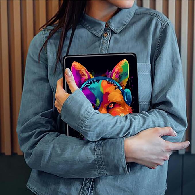 Fox Wearing Headphones