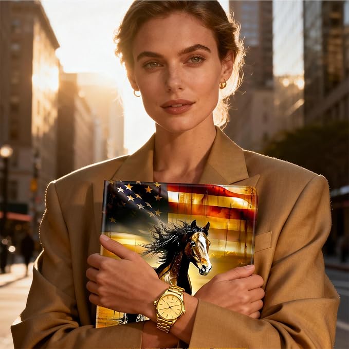 American Flag Horse