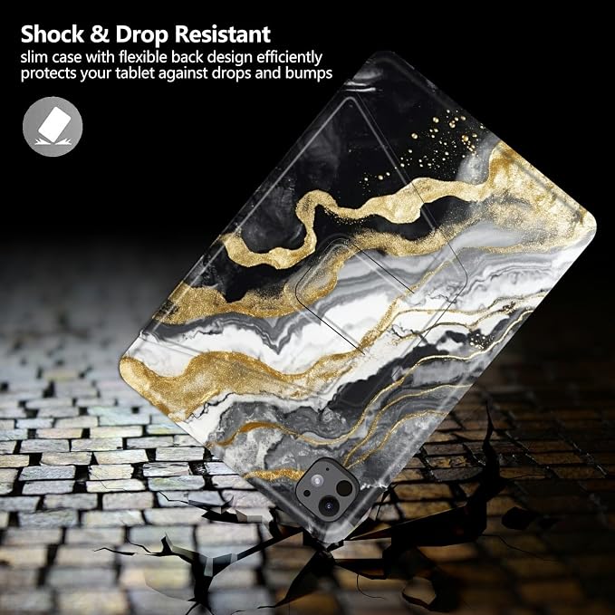 Black Gold Marble