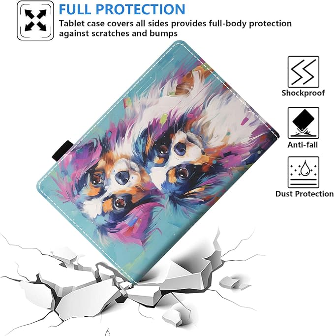 Abstract Paint Dogs