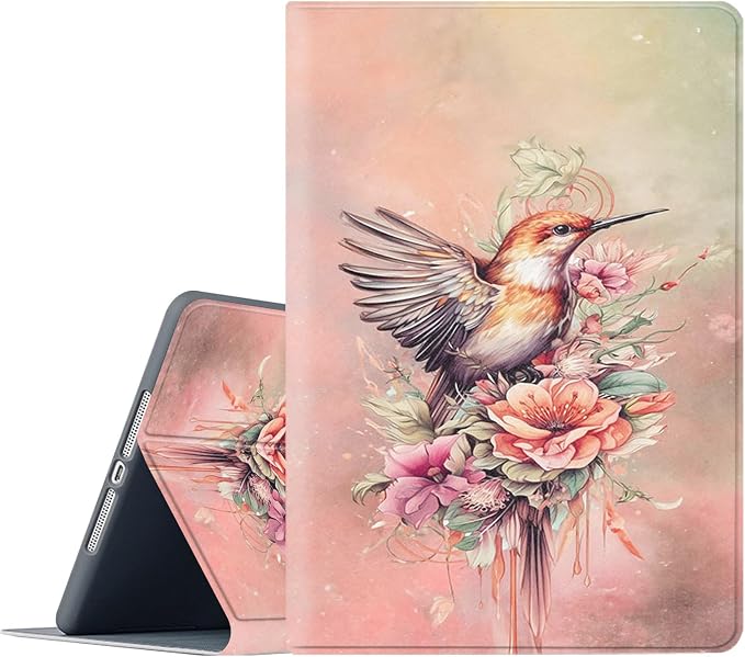Hummingbird and Flower