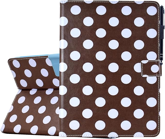 02 Brown Polka Dots