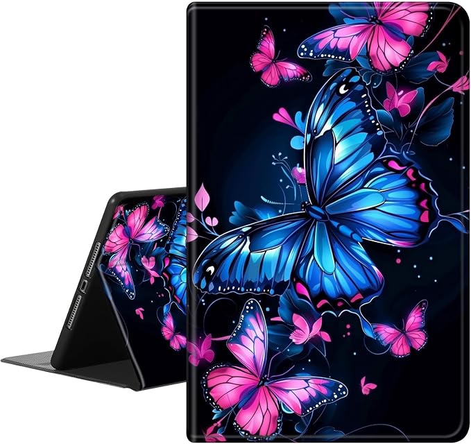 Pink Blue Butterflies