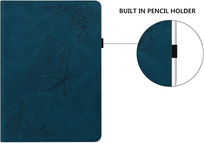 07# Blue Flower Butterfly