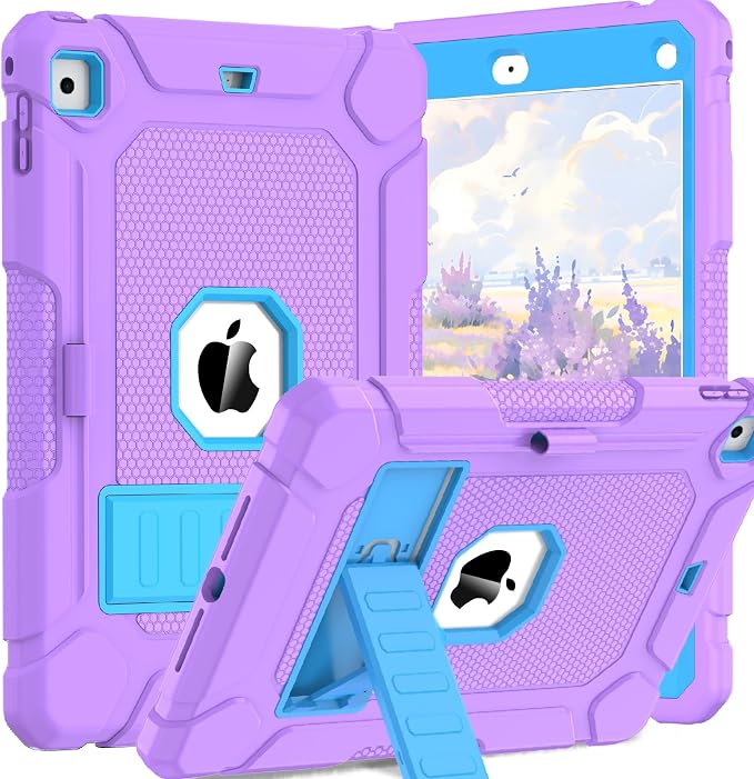 Purple and Blue