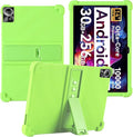 for Urao G140L 14 Inch Tablet CaseBOVUGAC Soft Silicone Adjustable Stand Shockproof Kids Friendly for Higrac G140L 14 Tablet(Green)