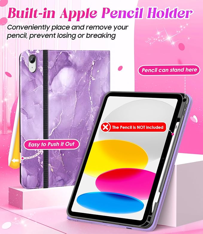 Marble Purple
