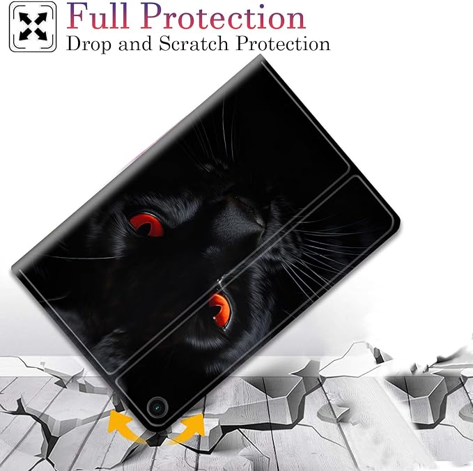 Art Black Cat