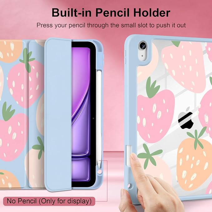 Cute Drawn Strawberries