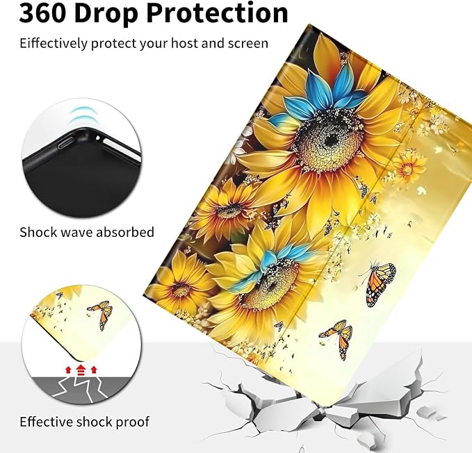 Yellow Sunflower Butterfly