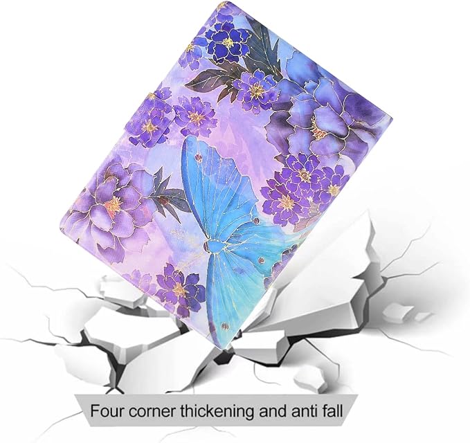 060# Purple Flower Butterfly