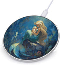 Mermaid Mother Fast Portable Charger 10W Funny Graphic Phone Charging Pad with USB Cable