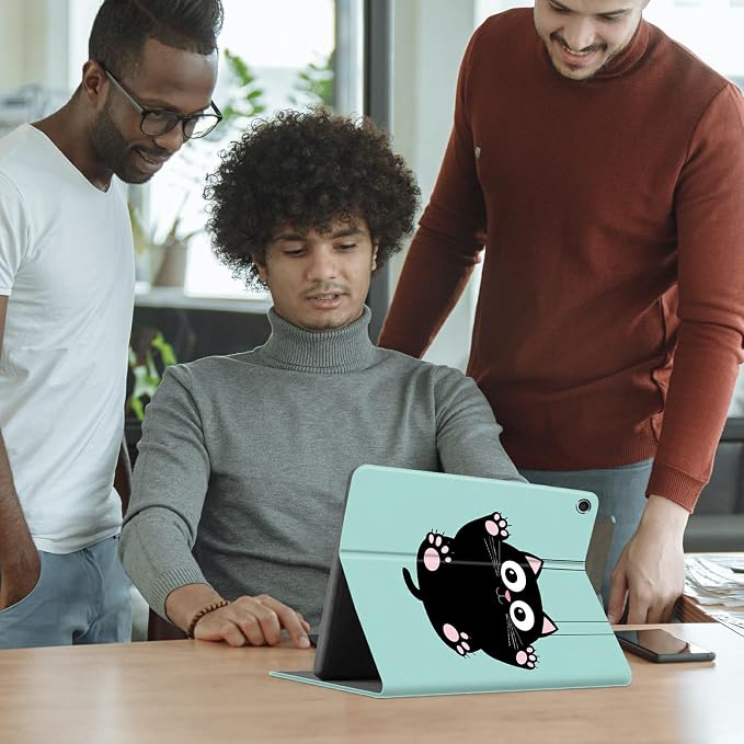 Cute Cartoon Black Cat