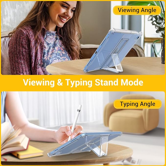 #Clear w/ Stand