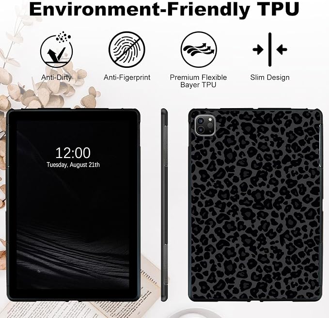 Dark Green Leopard Print Pattern