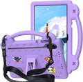 Compatible with Honor Pad X8 Pro 11.5(2023)/Honor Pad X9 Tablet Case Lightweight Shockproof Protective Case with Shoulder Strap &amp Stand Handle for Girl Kid Gift Light Purple
