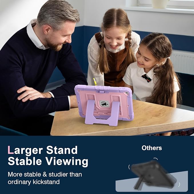 iPad 10.2 Case-Purple/Rose