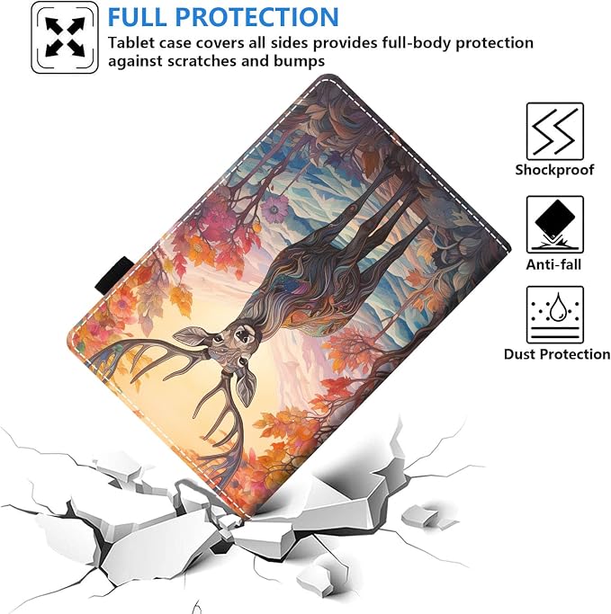 Abstract Paint Deer