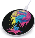 Music Brain Cassette Tape Phone Charger Magnetic Charging Pad Anti-Slip with USB Cable
