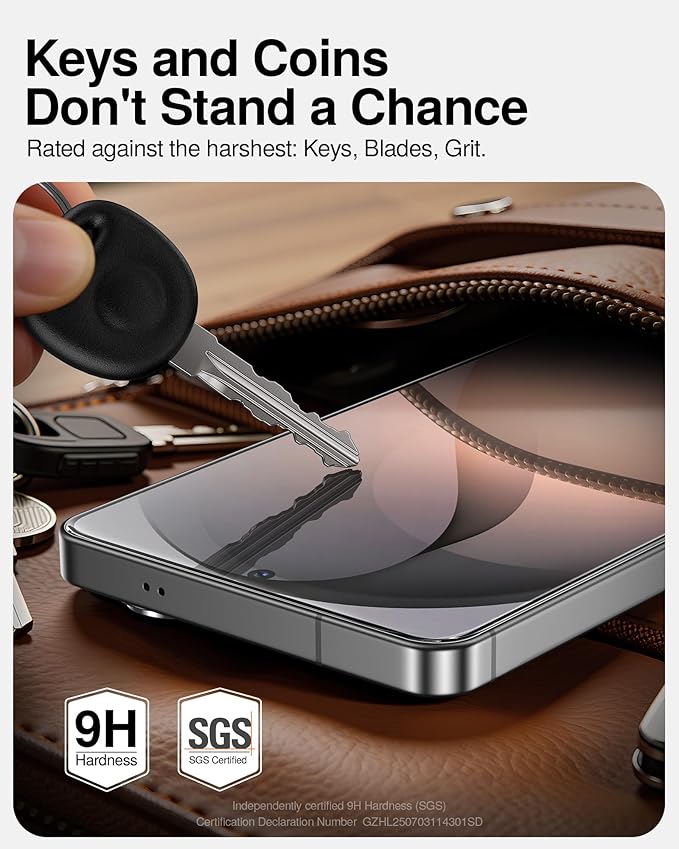 SmartDevil for Samsung Galaxy S26 Ultra Screen Protector [3 Pack] Anti-Reflective AR Tempered Glass Film9H Scratch &amp SGS Impact Resistant In-Display Fingerprint Reader Compatible SmartPull Box
