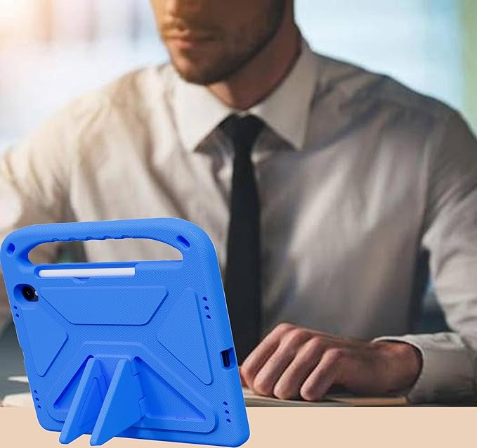 Kids Tablet Case with Handle and Kickstand Lightweight Shockproof Cover Compatible with Samsung Galaxy Tab S11 Blue