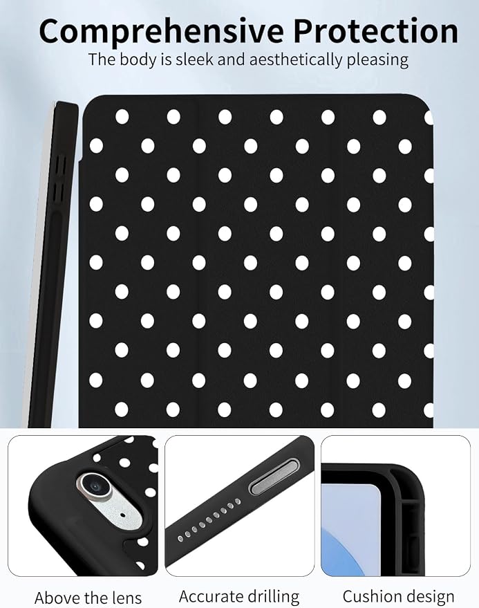 Black Polka Dots