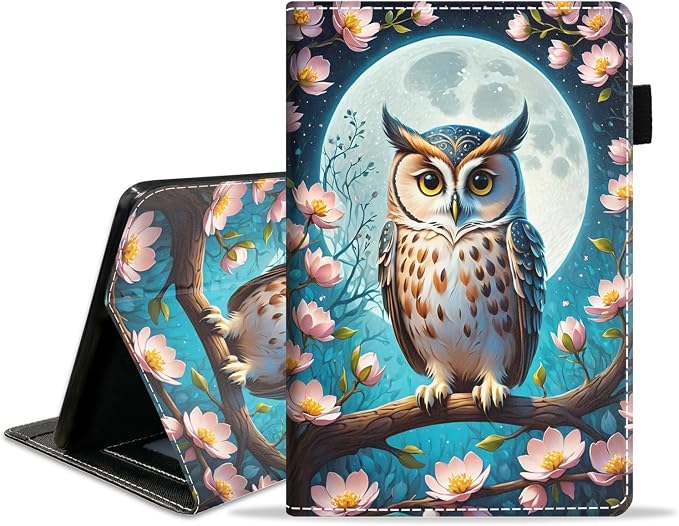 Owl Under The Moon