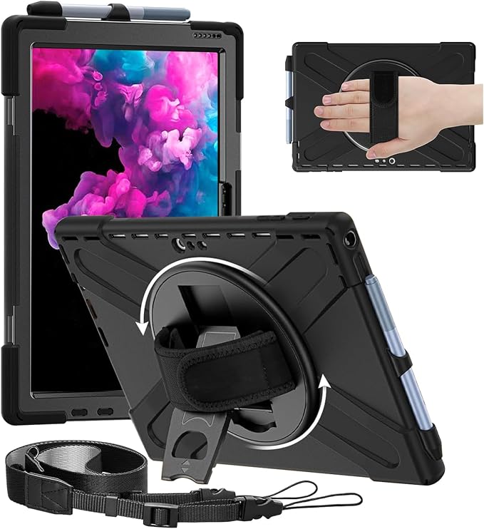 Surface Pro7+/7/6/5/4 Case-Black