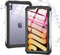 ShellBox Case for New 8.3 inch Apple iPad mini 7th/6th GenFull-Body Protector case with Magnetic Pencil Holder/Fingerprint Unlock for iPad mini7 &amp6 2024 ReleasedBlack