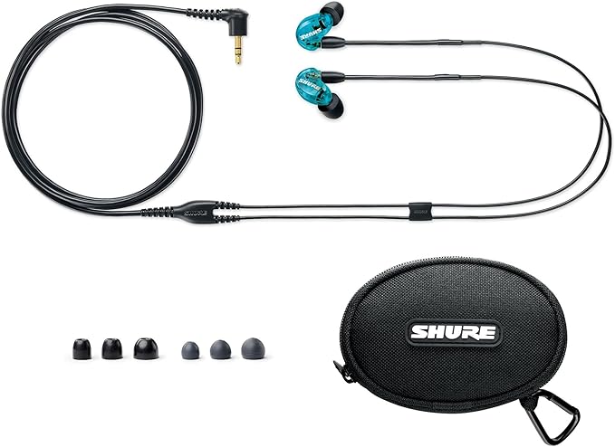 Shure SE215SPE Blue Sound Isolating Earphones