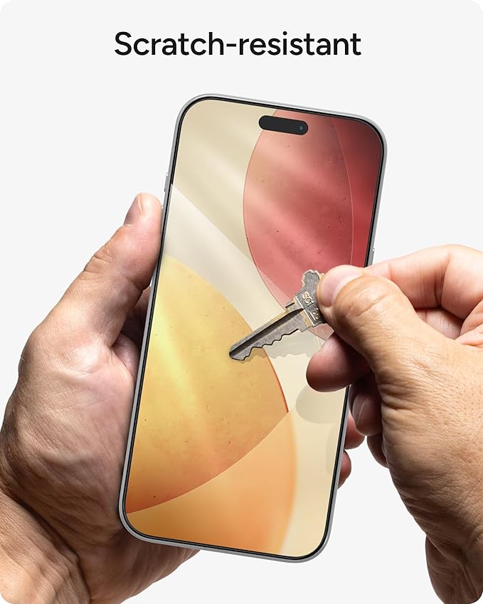 ZAGG Glass+ Screen Protector for iPhone 17 Pro Max - 3X Stronger Impact &amp Shatter Protection Scratch &amp Smudge-Resistant iPhone Tempered Glass InvisibleShield Easy PerfectFit Install