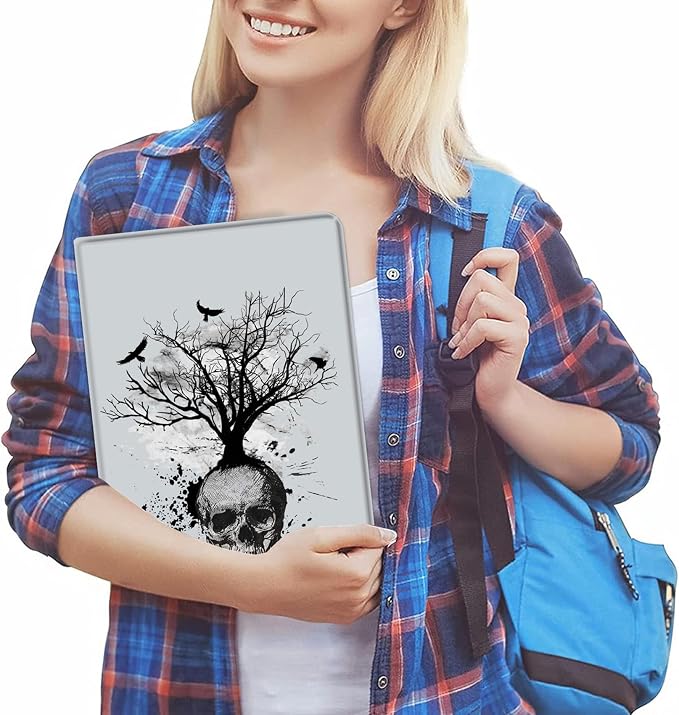 Black and White Skull Head Tree
