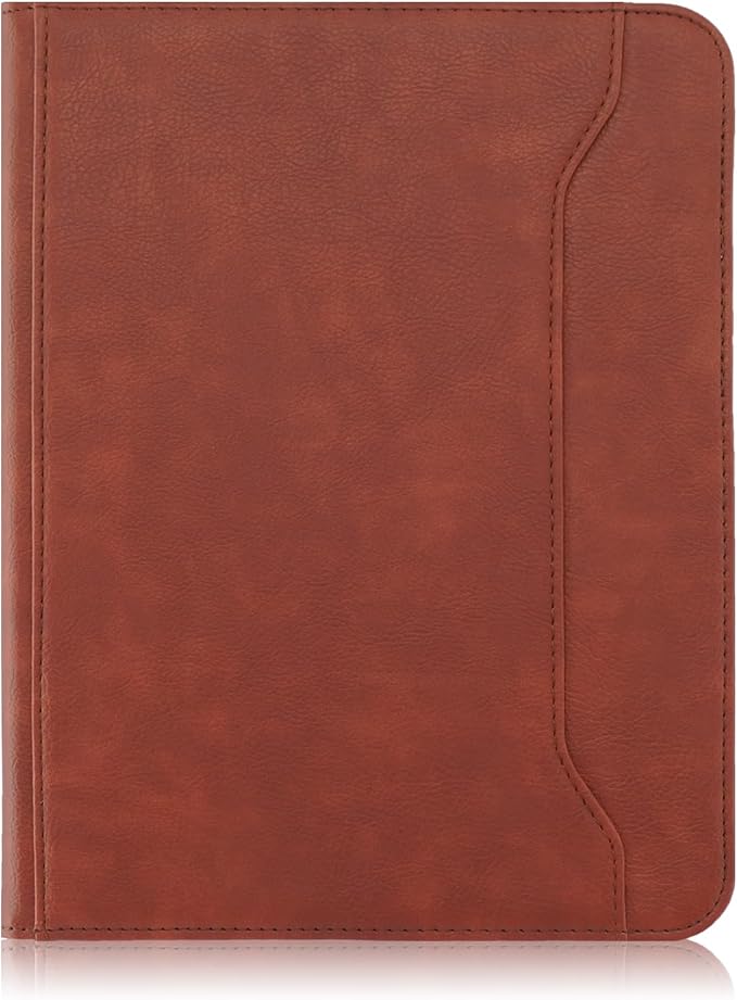 Case Compatible with Apple iPad Air 11-inch(M2) 2024/iPad Air 4/5th 2020/2022 10.9 Tablet PU Leather Business Cover for ipad Air5 /Air4/Pro 360 Rotating Cases Auto Wake/SleepBrown