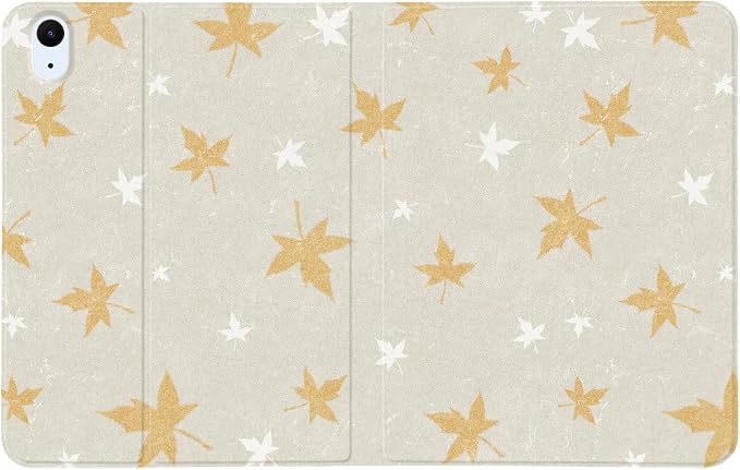 Gold White Maple Leaves