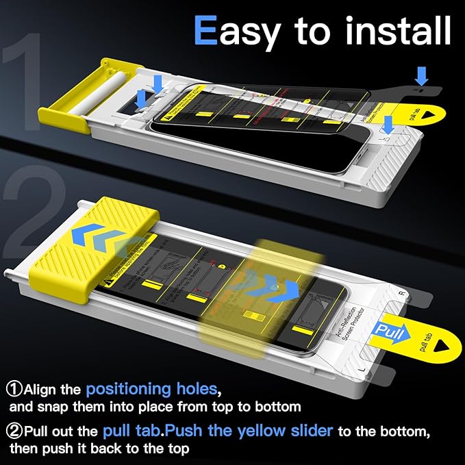 JETech Infinity AR Screen Protector for iPhone 17 Pro Max AR Anti-Reflective Coating 9H+ 3D Full Coverage Tempered Glass Military-Grade Shatterproof Smudge-Resistant Easy Install 1-Pack