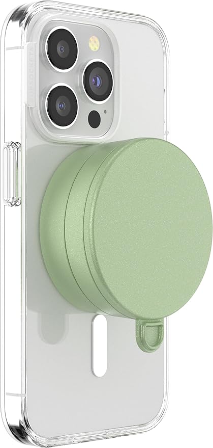 PopSockets Multi-Surface Suction Phone Mount Detachable Surface Mount Phone Stand Compatible with MagSafe® - Eucalyptus