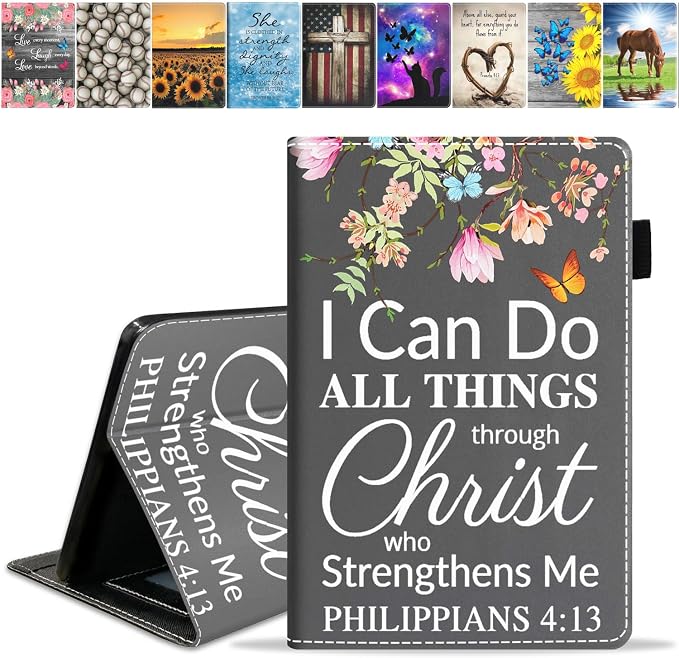 Floral Quote Bible Verse Philippians 4:13