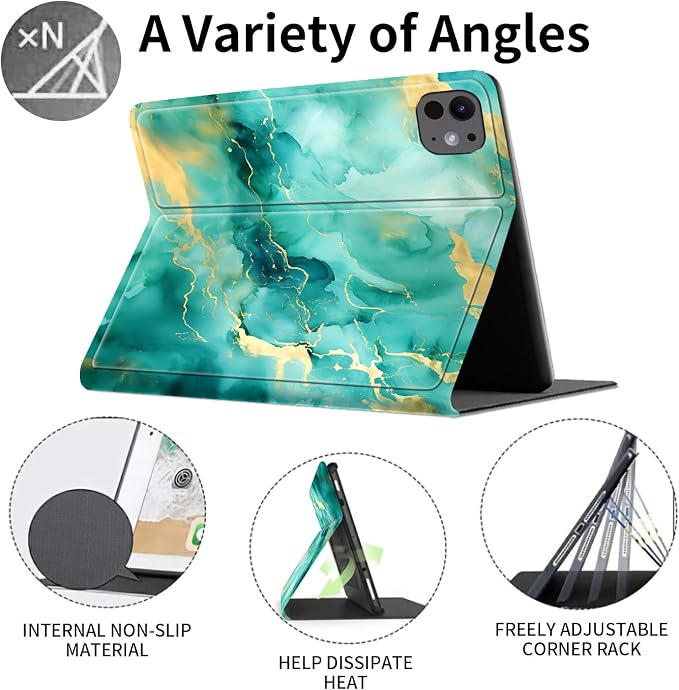 Golden Green Marble
