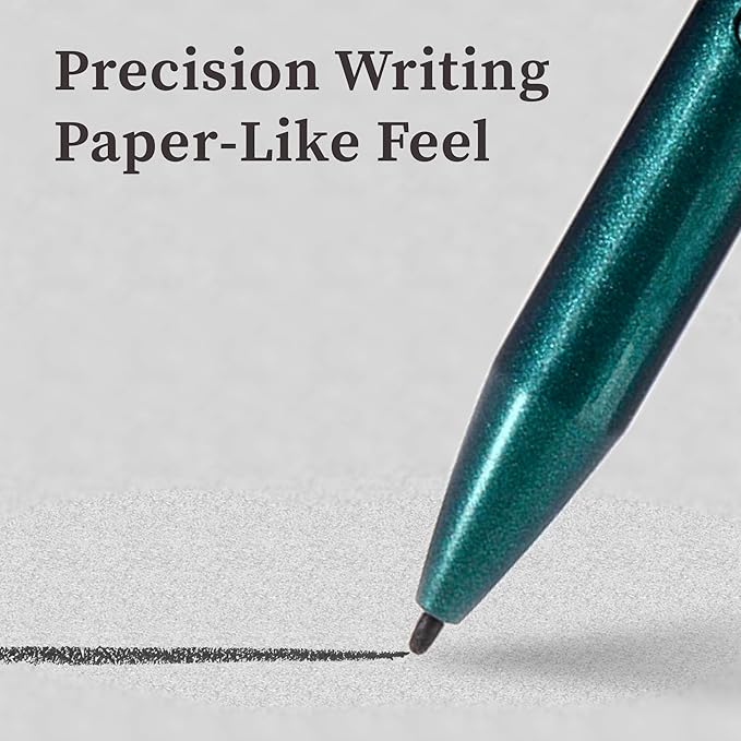 MR05 EMR Stylus for Kindle Scribe/Remarkable 2 with Digital Eraser 4096 Pressure Sensitivity Palm Rejection Digital Pen for EMR Devices/Tablet with 10 Tips-Green