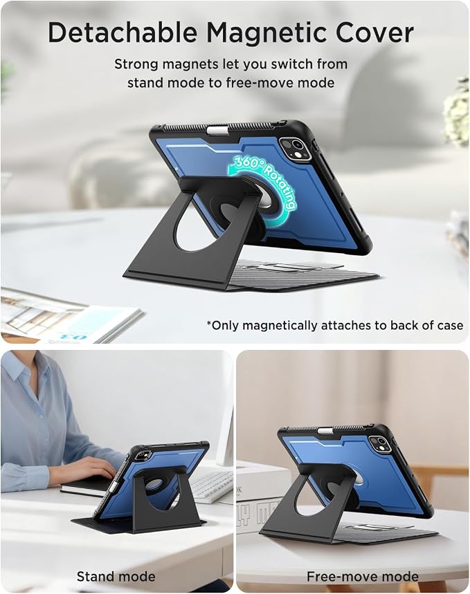 Blue with Stand