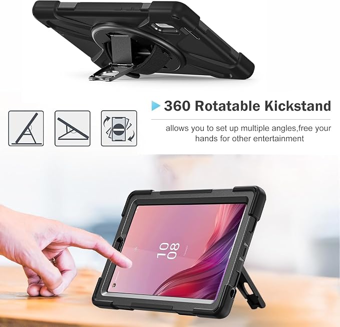Lenovo Tab M9 9.0 inch Case-Black