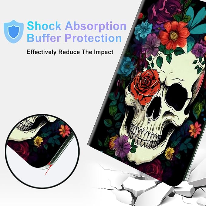 Cute Skull Flower
