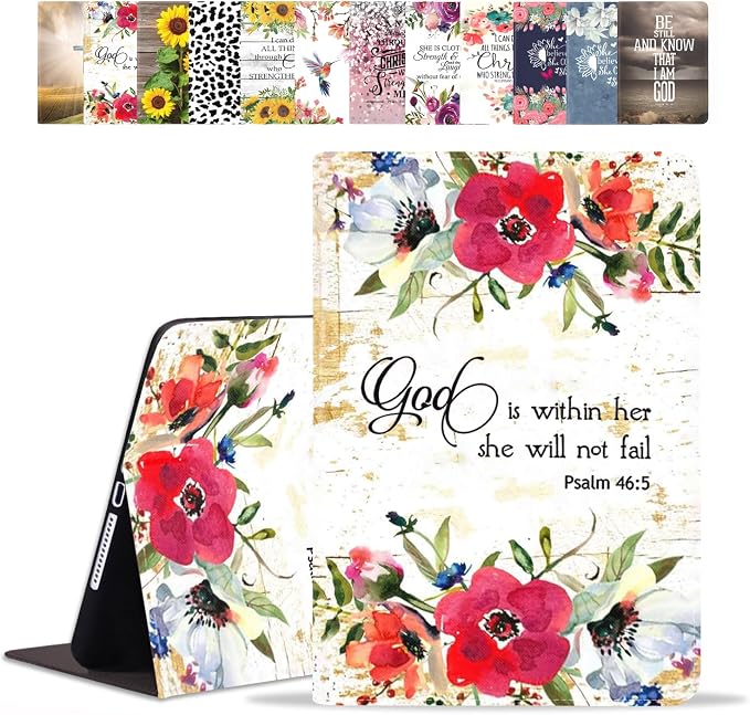 Floral Quote Bible Verse Psalm 46:5