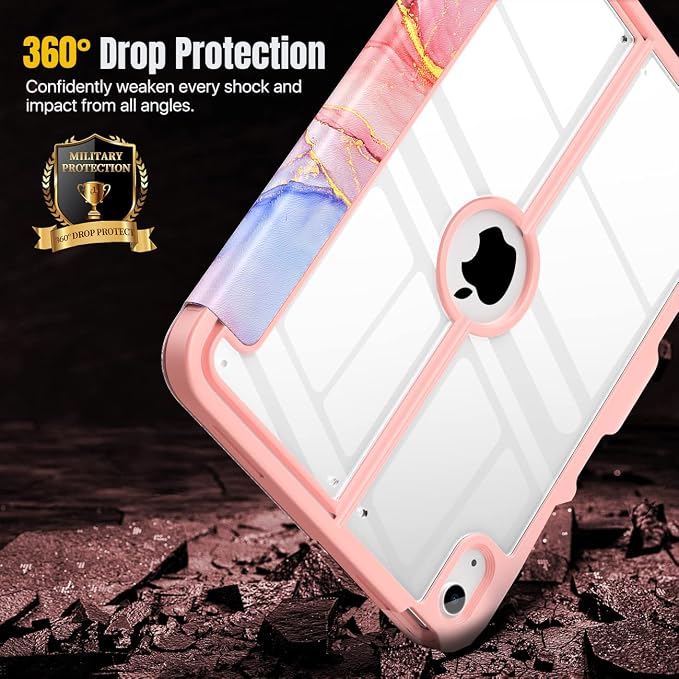 light pink gold marble